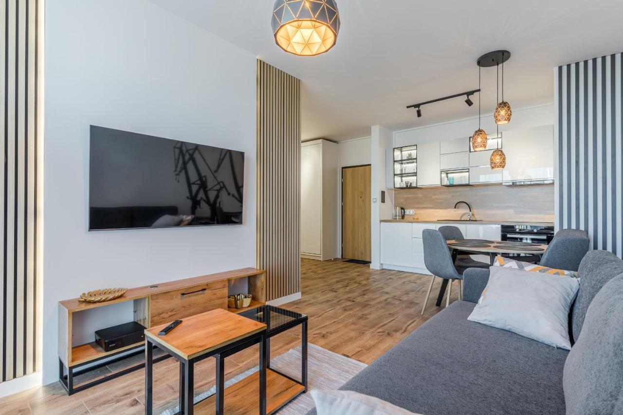 Apartament Port Apartment Gdynia Bagian luar foto