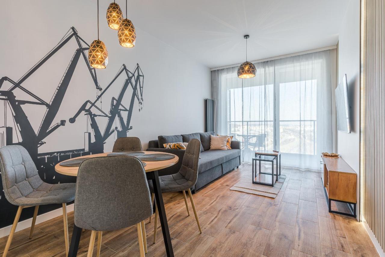 Apartament Port Apartment Gdynia Bagian luar foto
