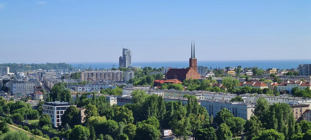 Apartament Port Apartment Gdynia Bagian luar foto
